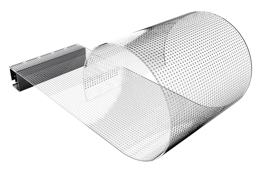 Litestar LFS Series Flexible/Transparent/Cuttable LED Crystal Film LED Display Screen With Self-Adhesive/Ultra-Thin 2.5mm/Separated Power Box/Dual Backup Signal For Glass Curtain Wall/Shopping Mall Atrium/Brand Shop Window/Digital Signage/Stage/Balustrade Decoration