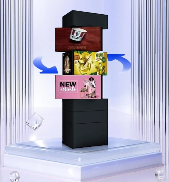 Rotating Tri-Prism LED Screen Rotating Tri-Prism LED Screen